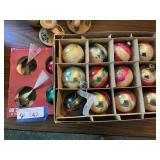 2 Boxes Vintage Christmas Ornaments