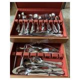 Case of Stainless Flatware