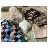 Group of Rugs, Ponchos & Misc.