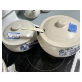 Two Pfaltzgraff Casserole / Tureen