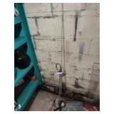 Fishing pole and 2 hooks