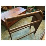 Wooden Quilt Rack
