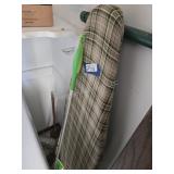 Ironing board and mops