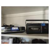 Clock radio and clock