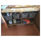 Cabinet and contents