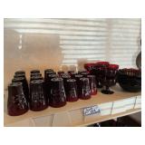 Ruby Red Glassware - Bring Boxes