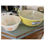 2 Bowls - Pyrex & Other