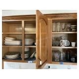 Contents of Two Upper Cabinets - Bring Boxes.