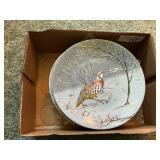 7 Haviland Limoges Christmas Plates