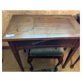 Sewing Machine & Stool - Functionality Unknown