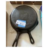 2 Cast Iron Fry Pans