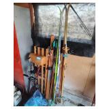 Nordictrack, 2 pair skis, boots