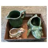 Pottery Frogs & Other