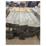Pallet of 6x8 logs varying lengths