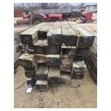 Pallet of 6x8 logs varying lengths