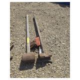 Sledge hammers, maul and wedges