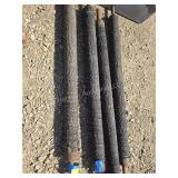 4 rollers, 2 1/2 x 43 inches