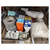 Mop heads, soap, gloves and other