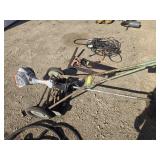 Stihl weed eater, push mower