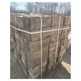 Pallet of wood blocks
