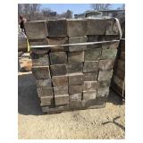 Pallet of wood blocks