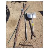 Rake, shovel and other