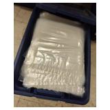 Tote of plastic storage bags