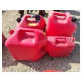 4 fuel cans