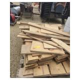 Pallet of assorted wood
