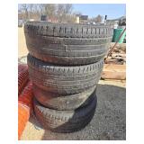 4 Firelli tires, P245/50R20