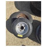 2 trailer tires