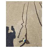 2 pieces of chain, 5/16 and 3/8th