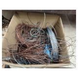 Box of snares and wire