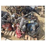 Assorted motors, condition unknown
