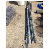 Galvanized slotted angle rail up to 12ft