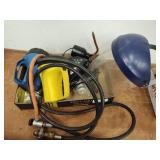 Flashlights, hose and other