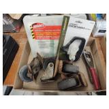 Caster wheels, first aid kit, handle and other