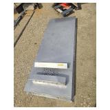 Stainless sink, 26x70 inches