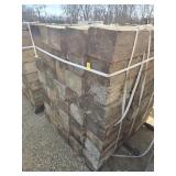 Pallet of wood blocks