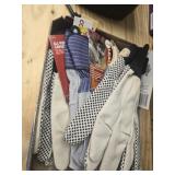 Assorted gloves