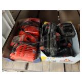 Milwaukee batteries and 2 chargers