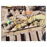 Lifting rope and other rope