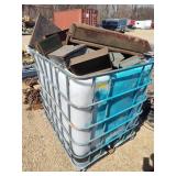 Bin of steel drawers