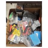 Outlet boxes, cable ties and other