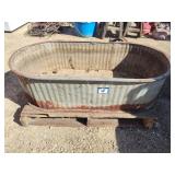 Stock tank 4ft wide x 1ft tall