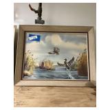'Rising Mallards' Clarence Boyce Monegar framed