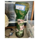 Antique Painted Las Vase- 16'