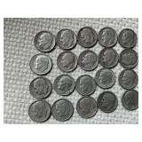 20 Silver Dimes - Pre-1965