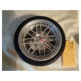 Quartz tire clock