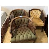 3 Vintage Side Chairs